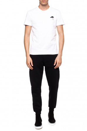 Embroidered skull t-shirt, zdjęcie 2 Embroidered skull t-shirt od Alexander McQueen